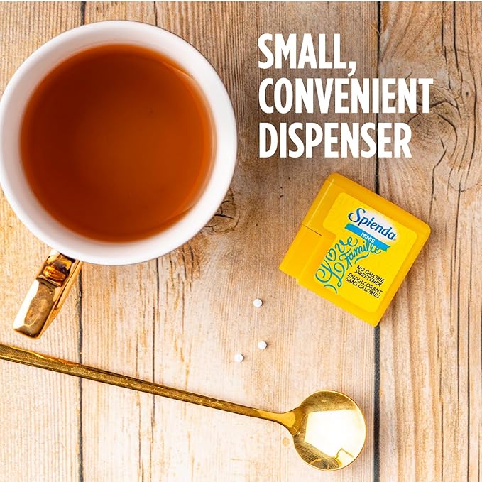 SPLENDA No Calorie Sweetener, Mini Dissolvable Tablets,200 Count (Pack of 4)