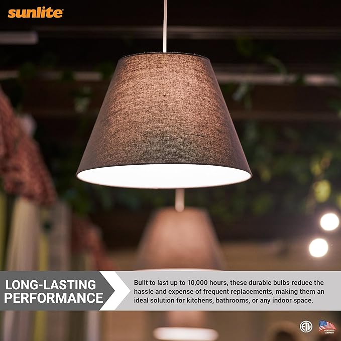 Sunlite ShabBulb, Shabbat Permissible LED Light Bulb, 7 Watt (40 Watt Equivalent) 4000K Cool White