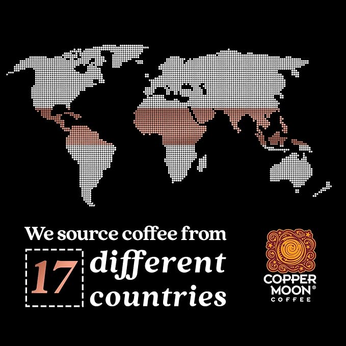 Copper Moon Single Serve Coffee Pods for Keurig K-Cup Brewers, Light, Medium & Dark Roast, Discovery Variety Pack, 80 Count