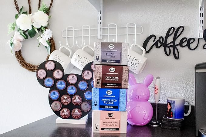 White Chocolate Strawberry Decaf Coffee Pods by Coffee Beanery | 12ct Medium Roast Arbica Coffee