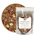 Nelson's Tea - Strawberry Almond - Rooibos Loose Leaf Tea - Caffeine Free - Red & green rooibos tea, almonds, and strawberries (Sample 0.4 Oz)