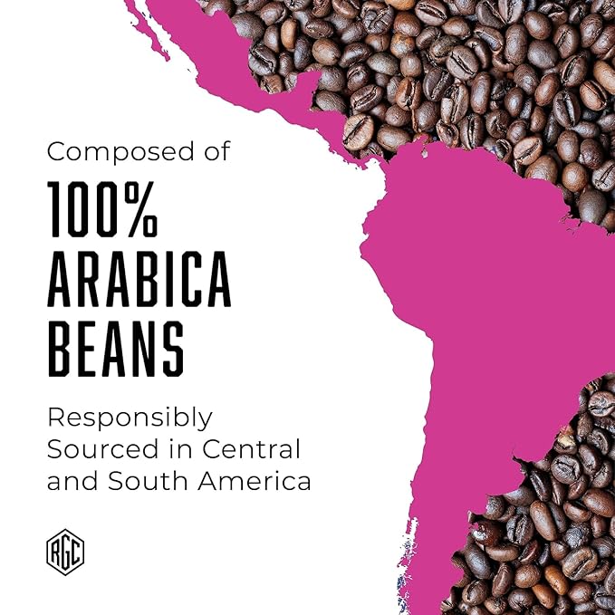 Real Good Coffee Company - Whole Bean Coffee - Full City Roast Espresso Coffee Beans - 2 Pound Bag - 100% Whole Arabica Beans - Grind at Home, Brew How You Like