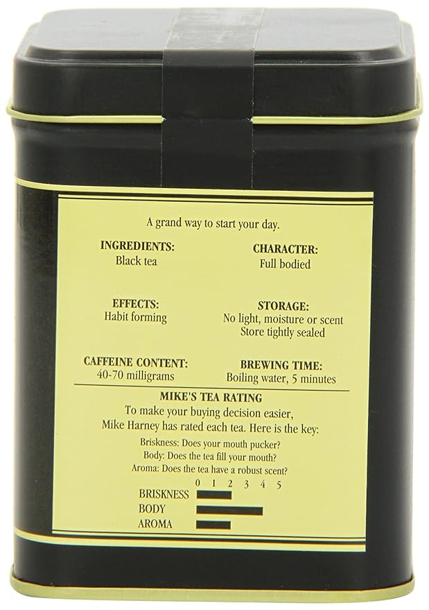 Harney & Sons Irish Breakfast, 4 oz Loose Leaf Black Tea