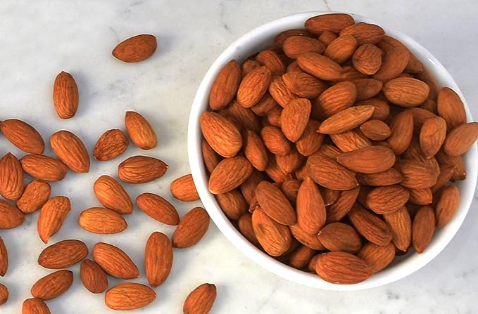 Wild Soil Terra Preta Almonds - Higher Protein and Higher Vitamin E Than Other Almonds, Marcona Like Taste, Olive Oil Roasted with Sea Salt, Beyond Organic: Eco Farmed with Proprietary Root Technology