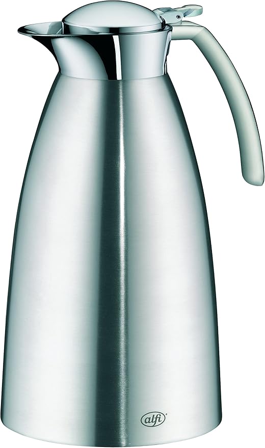 Alfi Gusto 1.5 L Top Therm Vacuum Insulated Stainless Steel Thermal Dispenser Carafe, Metallic