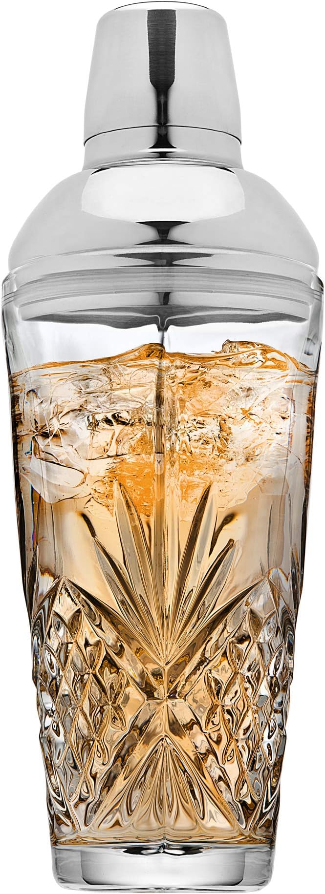 Cocktail Shaker, Martini Shaker, Irish Cut, 17oz
