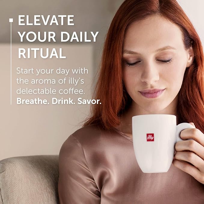 Illy Whole Bean Coffee, Etiopia Light Roast - Delicate Intensity with Floral Jasmine & Citrus Notes - 100% Arabica - Whole Beans - Pressurized Packaging Sealed for Freshness - 8.8oz can (Pack of 6)