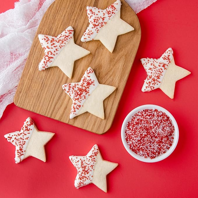 Sweets Indeed Peppermint Sugar Topping – 5.11 oz Holiday Candy Cane Finish | Festive Peppermint Sugar for Cakes, Cookies, Hot Cocoa & Christmas Desserts