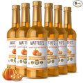 Matteo's Pumpkin Pie Syrup for Coffee, Lattes, Cappuccinos & Desserts – Sugar-Free Sweetener for Beverages, Keto Friendly, Zero Calories, Indulgent Flavor, Non-Alcoholic, 33.8oz (6pk)