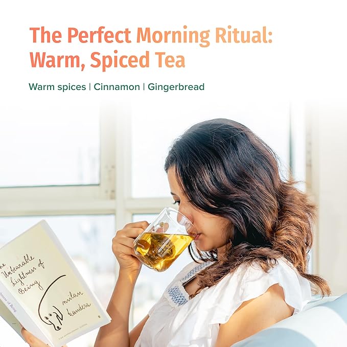 NEPAL TEA Organic Chai Tea Bags from the Himalayas, Chai Spice Blend - 15 Pyramid Tea Bags, Single Origin Chai Spice Tea - Black Tea Bags, Loose Leaf Tea Inside (Nepali Breakfast), 6 Pack