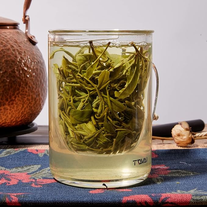 ChaWuWarmSun-[A] MaoFeng Green Tea Loose Leaf,4oz/115g,HuangShan Mao Feng Chinese Tea