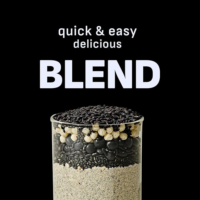 Black Sesame Protein Shake, With Crunchy Protein Balls, Protein Smoothie Powder - 22g Protein, Low Sugar, Keto-Friendly Meal Replacement Shake, 22.22oz, 14 Servings, 14 Servings (1 X 22.22oz)