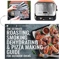 INFRAOVENS Cooking Guide Accessory for Ninja Woodfire Pizza Oven, 8-in-1 Outdoor Oven, Smoker BBQ Wood Fire Waterproof Cheat Sheet for OO100 OO101 OO101B Electric Oven, Pellet Pizza Stone Accessories