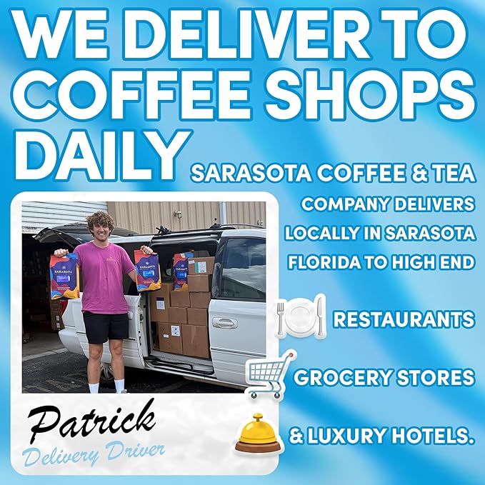 Sarasota Coffee 1905 Cold Brew Coffee Bags | 100% Colombian Dark French Roast | Rich & Smooth | Low Acid Ground Filter Packs | Cold Brew Kit Makes 14 Cups | Bold Luxe Roast Flavor