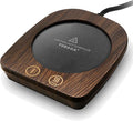VOBAGA Imitation Wood Grain Coffee Cup Warmer & Mug Warmer for Desk, Electric Cup Beverage Warmer Plate with 3 Temperature Settings for Tea, Cocoa, Milk with Auto Shut Off After 4 Hours, for Gifts