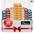 Coffee Creamer Singles Variety Pack Packaged by Bools, (48 Pack) Coffee Creamer Singles for Home, Office, Coffee, Bar, Gift