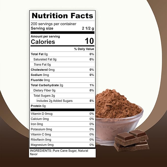 Javamelts Mocha Flavored Sugar Packets | Pure Cane Sugar for Baking, Coffee Syrup Substitute, Cocktails, Tea | Non GMO, Non Dairy, Gluten Free, Kosher | 200 Bulk Sugar Packets