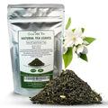 Greenhilltea Decaf Jasmine Green Tea, Green Tea Perfect beverage who wish for Caffeine-Free Tea - 4 Oz Bag