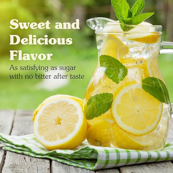 NuNaturals White Stevia Powder Blend, Plant-Based Sugar Substitute, Zero Calorie Sweetener, 12 oz