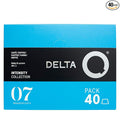 Delta Q - deQafeinatus Espresso Pods for Delta Q machines - Intensity 7, Notes of Caramel and Dried Fruits, 40 Capsules XL Pack