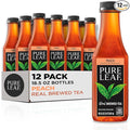 Pure Leaf Iced Tea, Peach, Real Brewed Tea, 18.5 Fl Oz Bottles (Pack of 12)