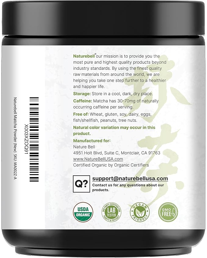Organic Matcha Green Tea Powder, 2 Pounds | Unsweetened with Zero Sugar, Culinary Grade, Potent Early Harvest, Fine Stone Ground – Vegan, All Purpose, Great for Matcha Latte