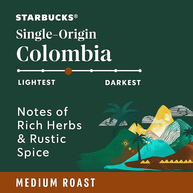 Starbucks VIA Ready Brew Colombia Coffee, 50-Count