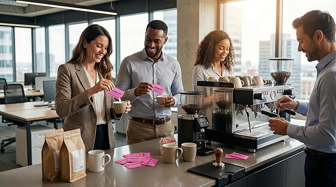 Zero Calorie Sweetener – 500 Count. A Pink Sweetener with Saccharin, No Aftertaste. Perfect for Coffee, Tea, and Baking. A Keto-Friendly, Vegan, and Gluten-Free Sugar Substitute for a Healthy Lifestyle.