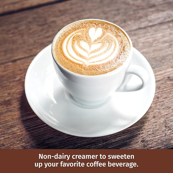 Amaretto Creamer – Non-Dairy Coffee Creamer, 1 Pound (Pack of 4), Rich and Creamy Flavor