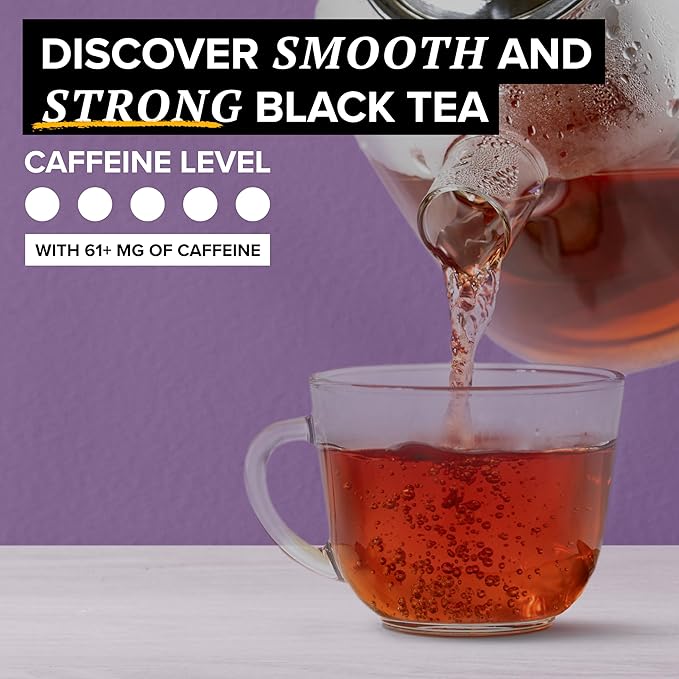TAZO Tea Bags, Regenerative: Chai Organic Black Tea, & Organic Earl Grey 16CT (1ea) (Variety Pack)