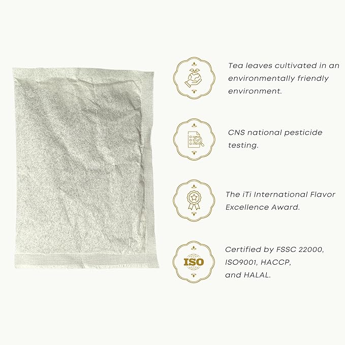 Dong Jyue Premium Jasmine Green Tea, Commercial-Use Tea Bags, 25g Large Bags, 24 Count (Pack of 1), Taiwanese Jasmine Green Tea for Green Milk Tea & Fruit Tea | Enjoy Hot or Iced | 21.16 oz / 600g Total