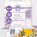 Puvi Care Menopause Tea Bags | Relief Tea for Hot Flash Relief, Night Sweats & Hormone Balance | Passion Flower Tea Bags, Dong Quai, Motherwort | Non-GMO, Sugar-Free, Gluten Free, Daily Wellness | 20 Bags