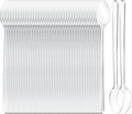 200 Pieces Long Clear Plastic Ice Cream Spoons 7.09 Inch Disposable Utensils Sundae Spoons Long Handle Spoon for Ice Cream, Milkshakes, Tea and Floats, Stirring Cocktails and Tall Beverages