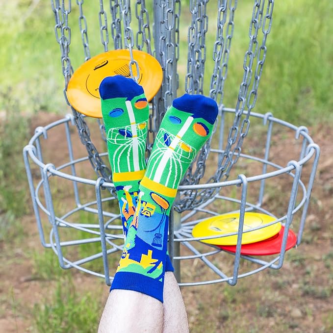 Lavley Funny Socks for Sports Fans and Players - Cool Novelty Gifts for Men, Women, & Teens