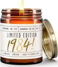 41st Birthday Gifts for Women - 'Limited Edition 1984' Soy Candle, w/Champagne on Ice I 41 Birthday Gifts for Women I 41st Gift for Her Ideas I 9oz Reusable Jar, 50Hr Burn, Made in USA