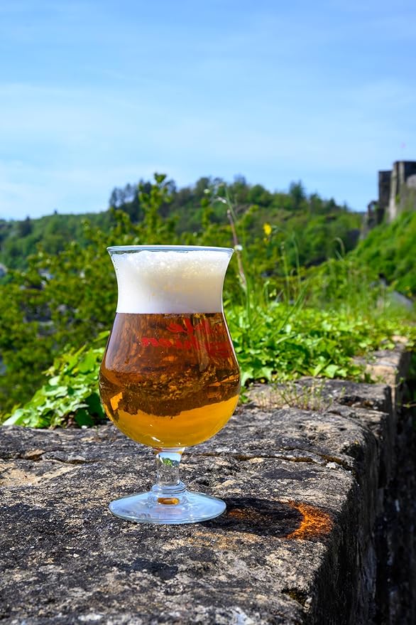 Ravenscroft Crystal Titanium Belgian Beer Glasses | Set of 4 | Lead-Free Crystal | 22 Fluid Ounces | Sheer Rim | Dsihwasher Safe | Elegant and Durable | Perfect for Beer and Frozen Cocktails