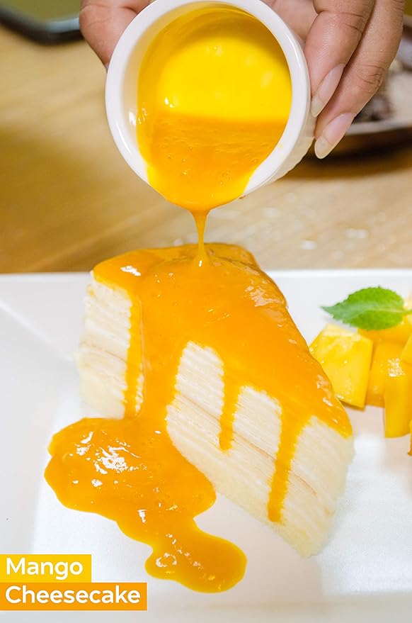 Jungle Pulp Mango Puree Costa Rica Blend, for Cocktails, Baking and Desserts -Never canned - Mix or pour into Smoothies, Daiquiri, Margaritas, Ice Tea and Cakes- 1 Liter