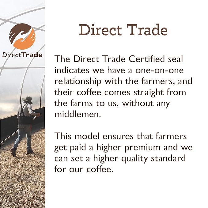 Fresh Roasted Coffee, Organic Dominican Republic | USDA Organic, Direct Trade, Kosher | Medium Roast 12 oz Ground