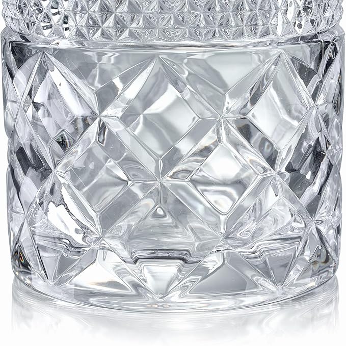 21oz Cocktail Mixing Glass Bartender - Cocktail Accessories - Bartender Kit for Martini, Manhattan, Old Fashioned - Wedding Anniversary Birthday Christmas Decorations Gift for Home Bar