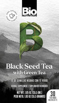 Bio Nutrition Black Seed Tea with Green Tea, 30 Tea Bags, 1.85 oz (55.5 g)