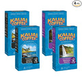 Kauai Coffee Espresso Pods Compatible with Nespresso Original Coffee Makers – 10% Hawaiian Arabica Coffee – Medium & Dark Roast Variety Pack – Poipu Beach and Wailua Falls, 4 Packs of 10 Espresso Pods