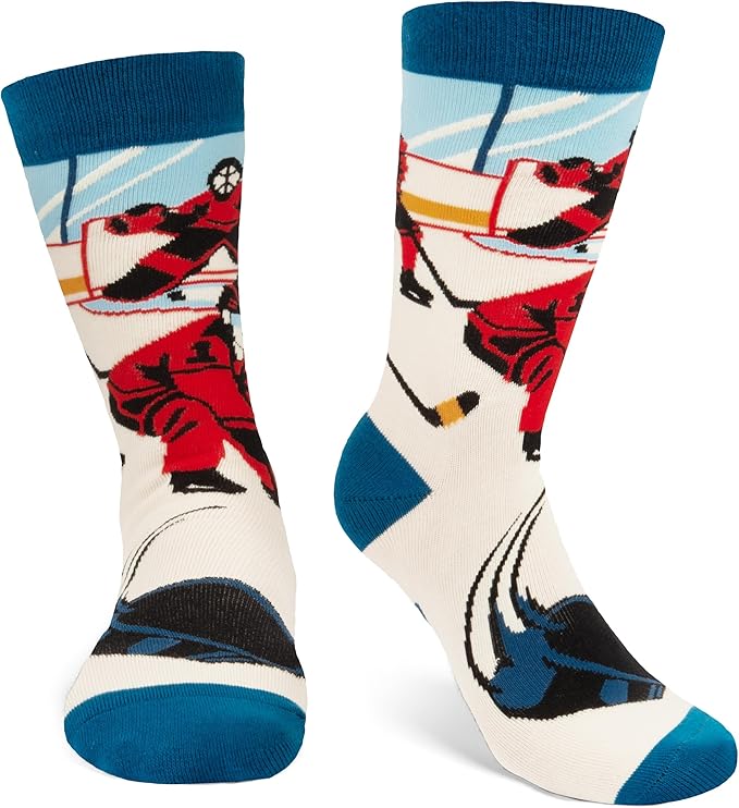 Lavley Funny Socks for Sports Fans and Players - Cool Novelty Gifts for Men, Women, & Teens