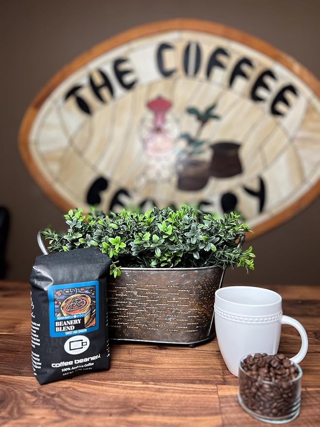 Half Caff Beanery Blend Specialty Coffee | 12oz Whole Bean | 100% Specialty Arabica