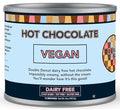 Double Donut Coffee Dairy Free Hot Chocolate Mix, Non Dairy Instant Vegan Hot Chocolate Mix, 12 Ounce