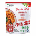 Pasta Zing Arrabbiata Pasta, Spicy Italian Al-Dente Fusilli, Ready in 1 Minute, Made with 100% Durum Wheat, 12.6g Protein 7g Fiber, Clean Label Shelf-Stable, 7.05 oz Pouch, Pack of 7