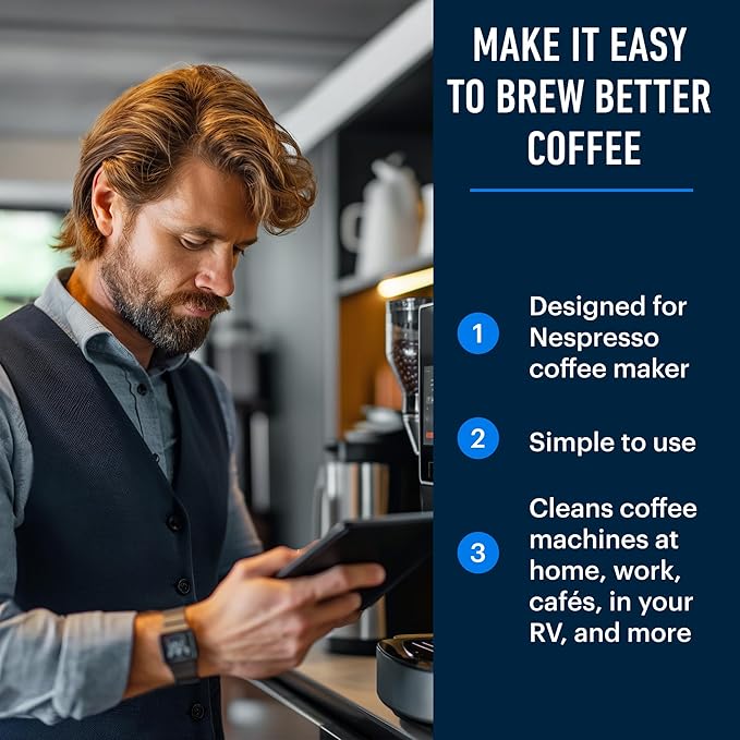 Essential Values Compatible with Keurig Descaling Solution - Specially Formulated for Keurig Descaler - Espresso Machine, Coffee Pot Cleaner - 12 Month Supply 2-Pack