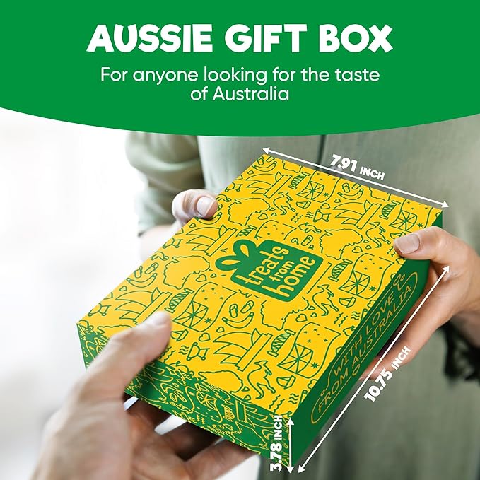Australian Snack Gift Box Mega 29 Pack, Best Aussie Candy and Food Products, Authentic Taste of Australia, Large Snack Box - Australian Expats