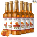 Matteo's Pumpkin Caramel Syrup for Coffee, Lattes, Cappuccinos & Desserts – Sugar-Free Sweetener for Beverages, Keto Friendly, Zero Calories, Indulgent Flavor, Non-Alcoholic, 33.8oz (6pk)