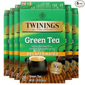Twinings Decaffeinated Green Tea Individually Wrapped Bags, 20 Count (Pack of 6), Smooth Flavour, Enticing Aroma, Enjoy Hot or Iced, 120 Teabags