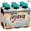 Tejava Pineapple Mango Black Tea, 6 Pack 16.9 oz PET, Unsweetened, Ready-to-Drink Premium Iced Tea